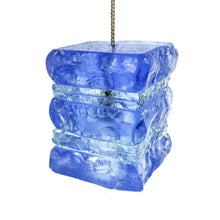 Load image into Gallery viewer, Blue LED Glass Pendant Lamp