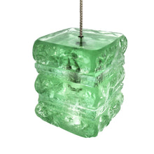 Load image into Gallery viewer, Turquoise glass pendant lamps